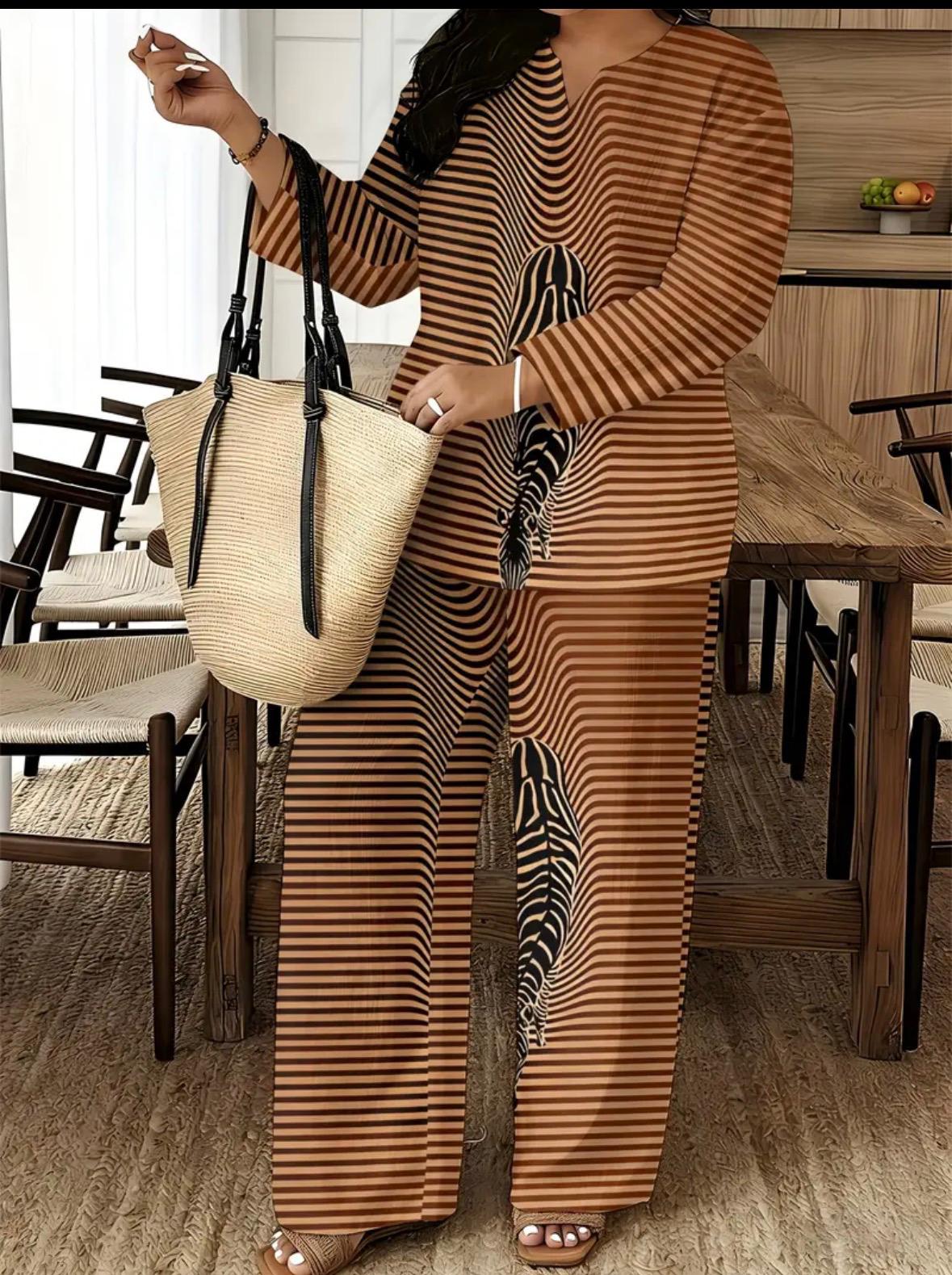 Brown Coffee 2 pc Comfty Set