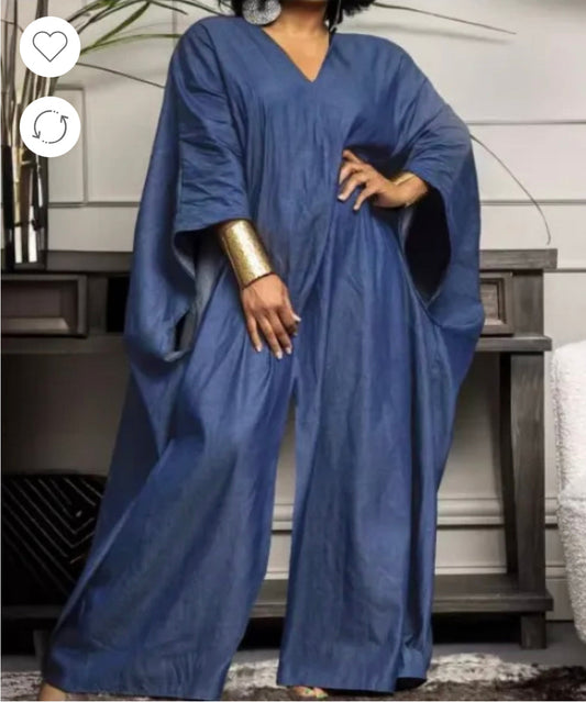 Denim Blend Jumpsuit