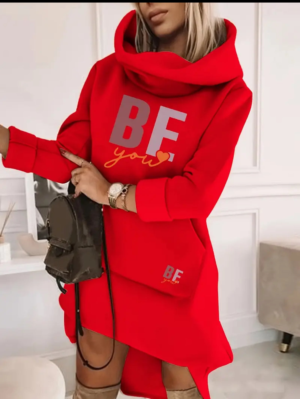 Be You hoodie dress