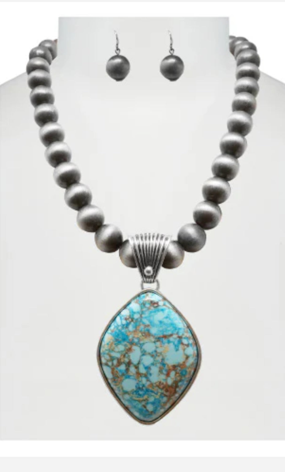 Turquoise western 3 pc set