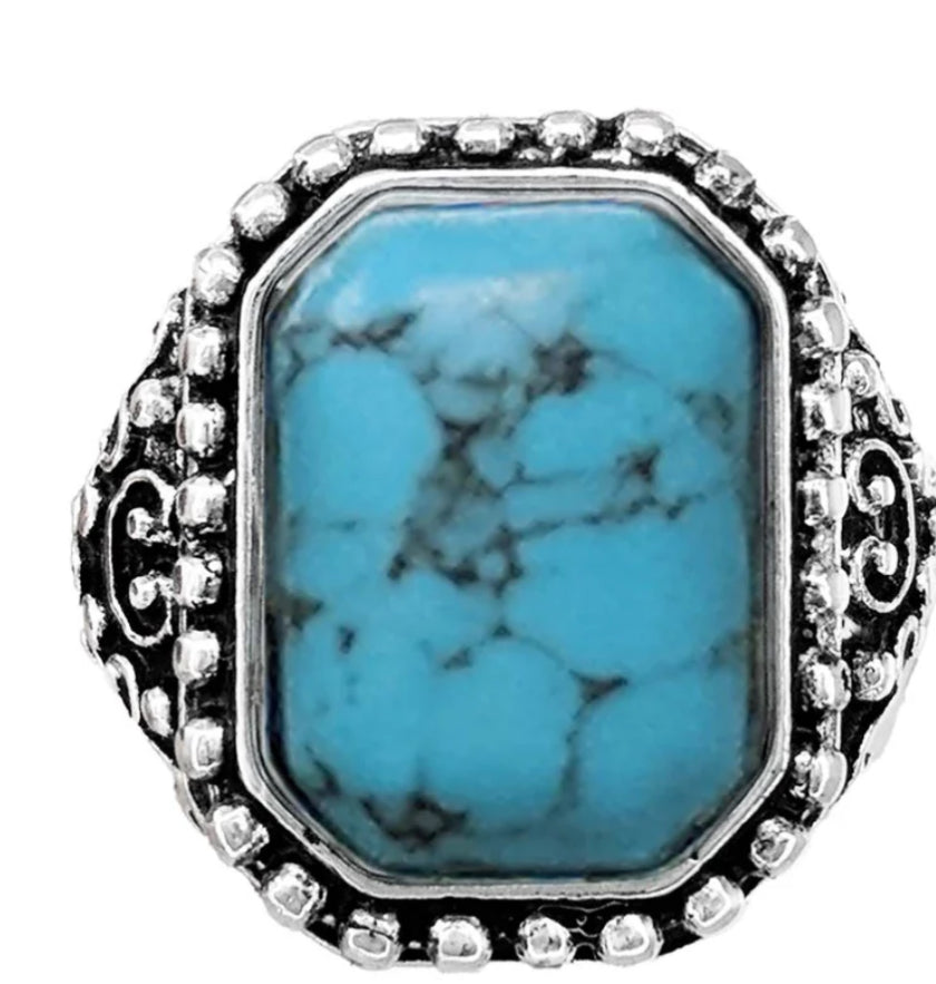 Turquoise western 3 pc set