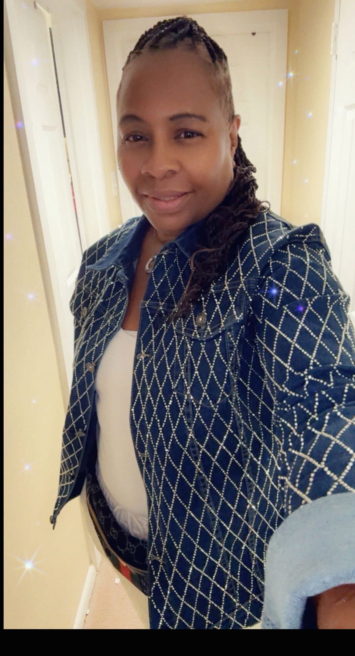Denim Diamond blend jacket