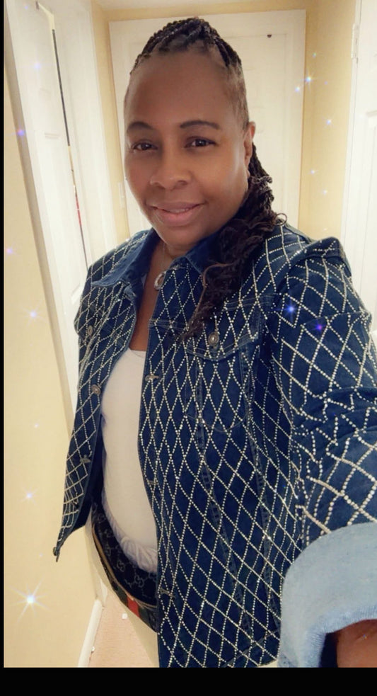 Denim Diamond blend jacket