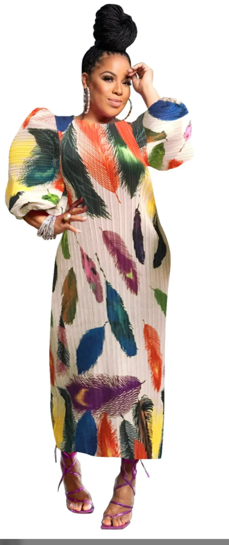 Autumn leaves dress