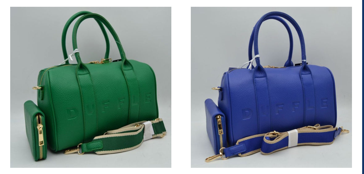 The duffle w/matching wallet