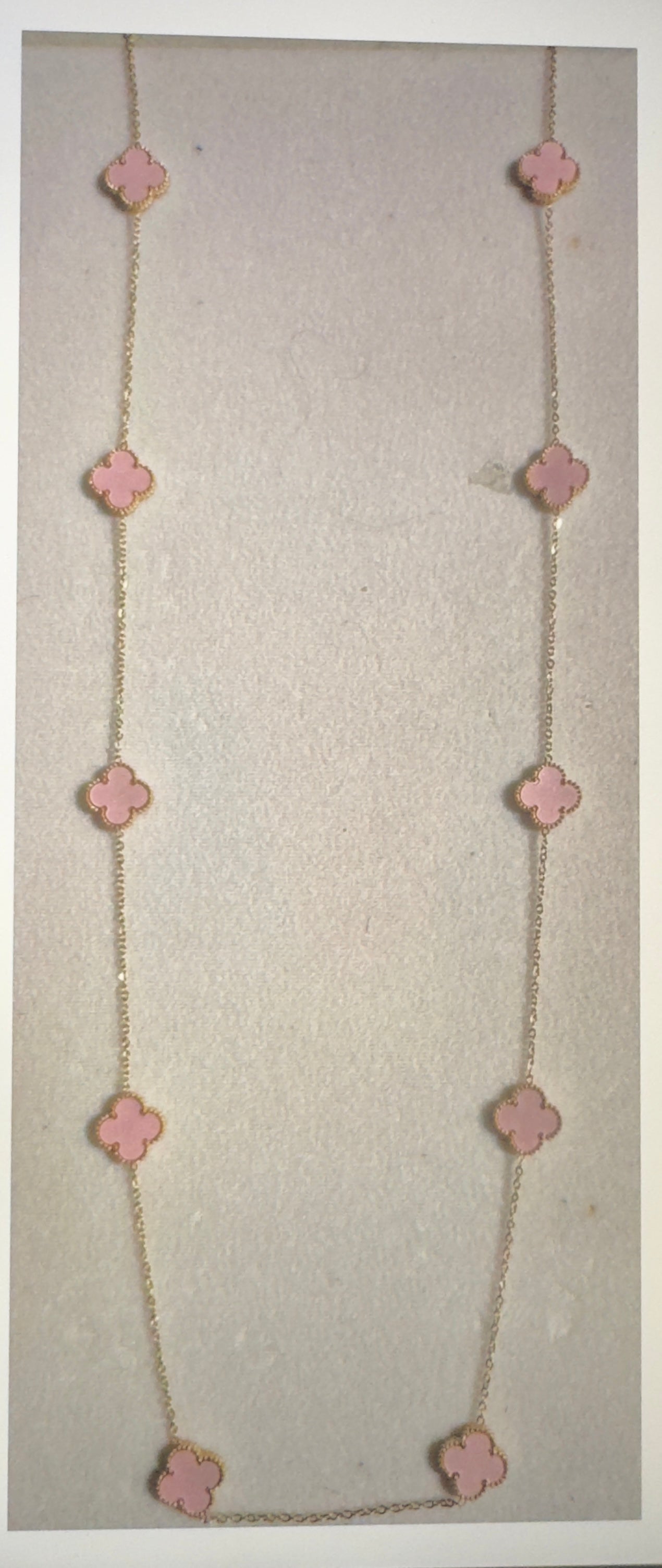 Pink Clove Necklace