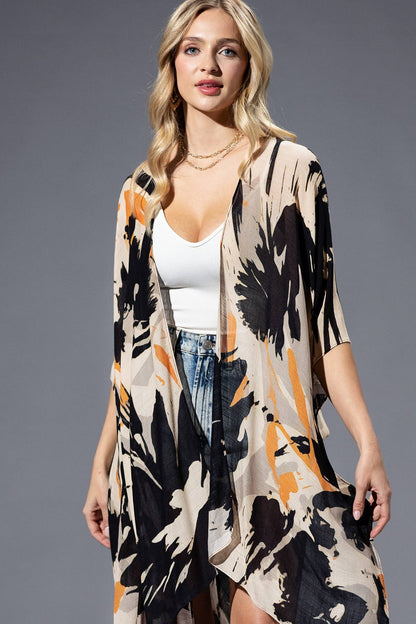 Ember Viscose Kimono