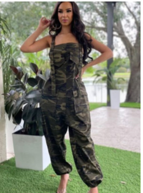 Camoflauge Jumpsuit