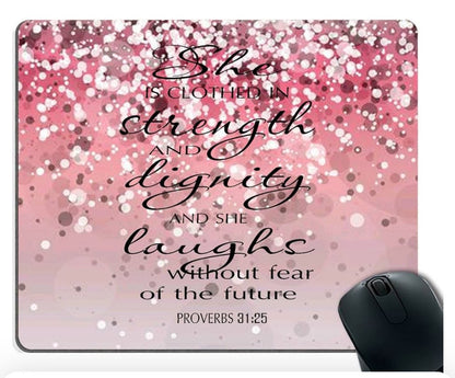 Proverbs 31:35 Mouse Pad