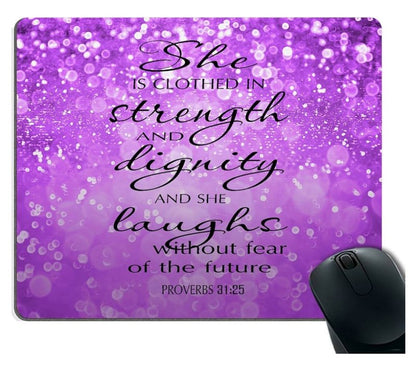 Proverbs 31:35 Mouse Pad