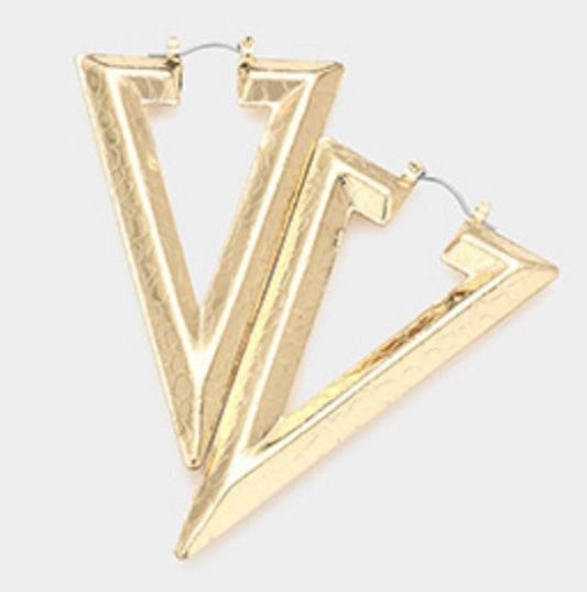 V-Shaped Earrings