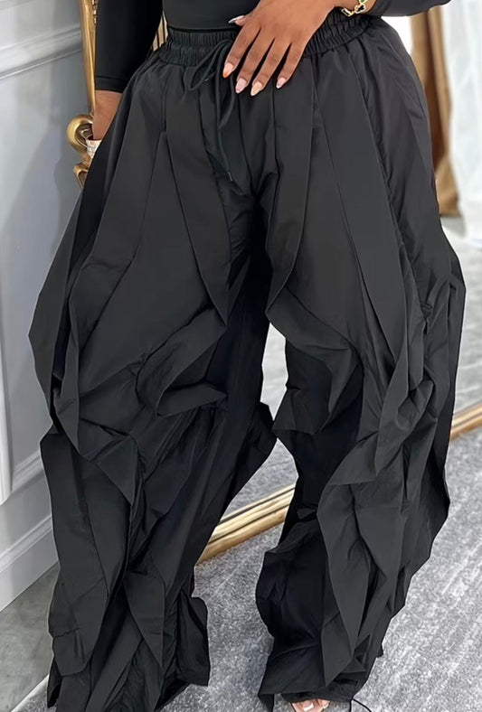 Parachute Pants Black