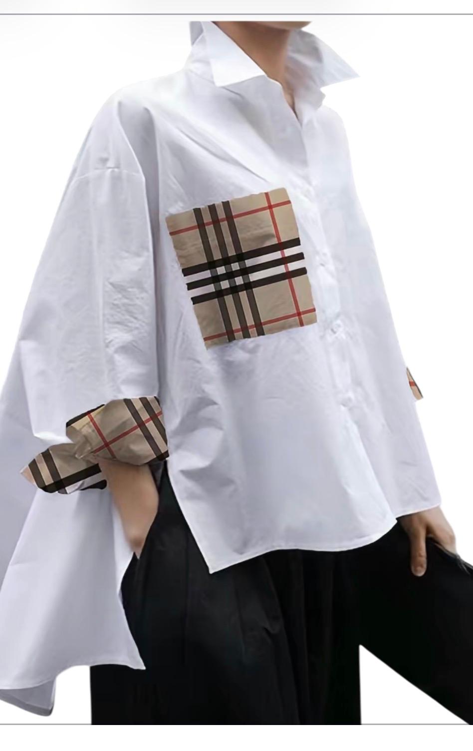 White button down shirt