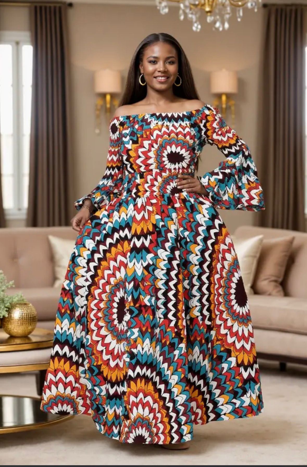 One size fit all maxi dress