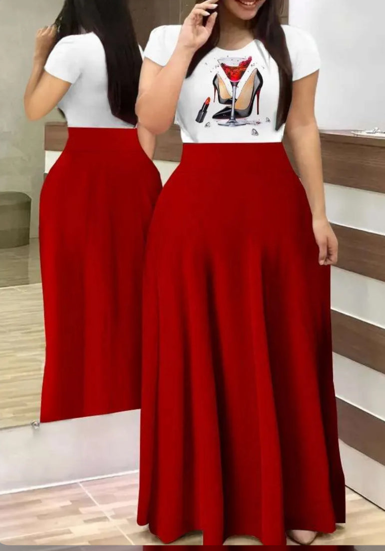 2pc Skirt Set