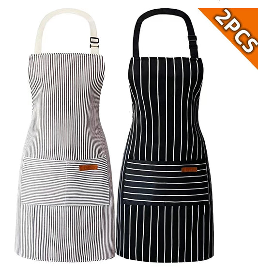 His & Hers Aprons w/Pockets