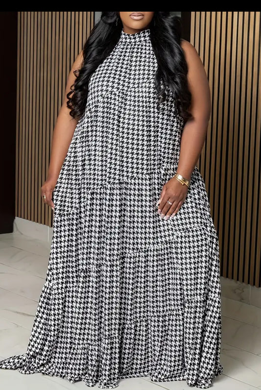 Long sleeve flowy maxi dress