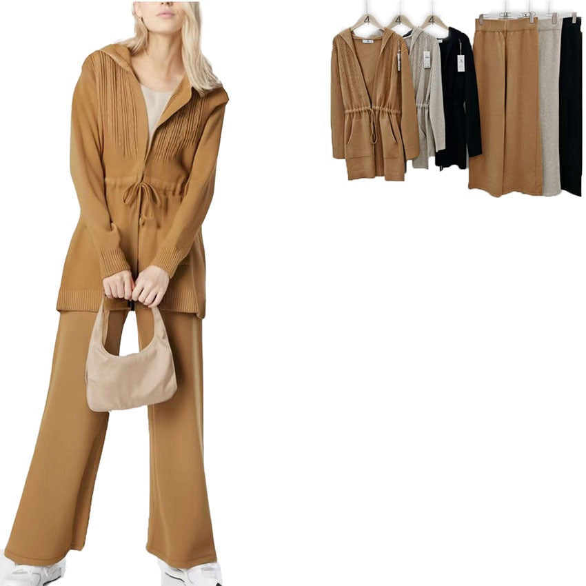 2pc Drawstring Jacket & Pant Set