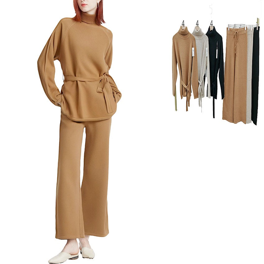 2pc Belted Pant Set