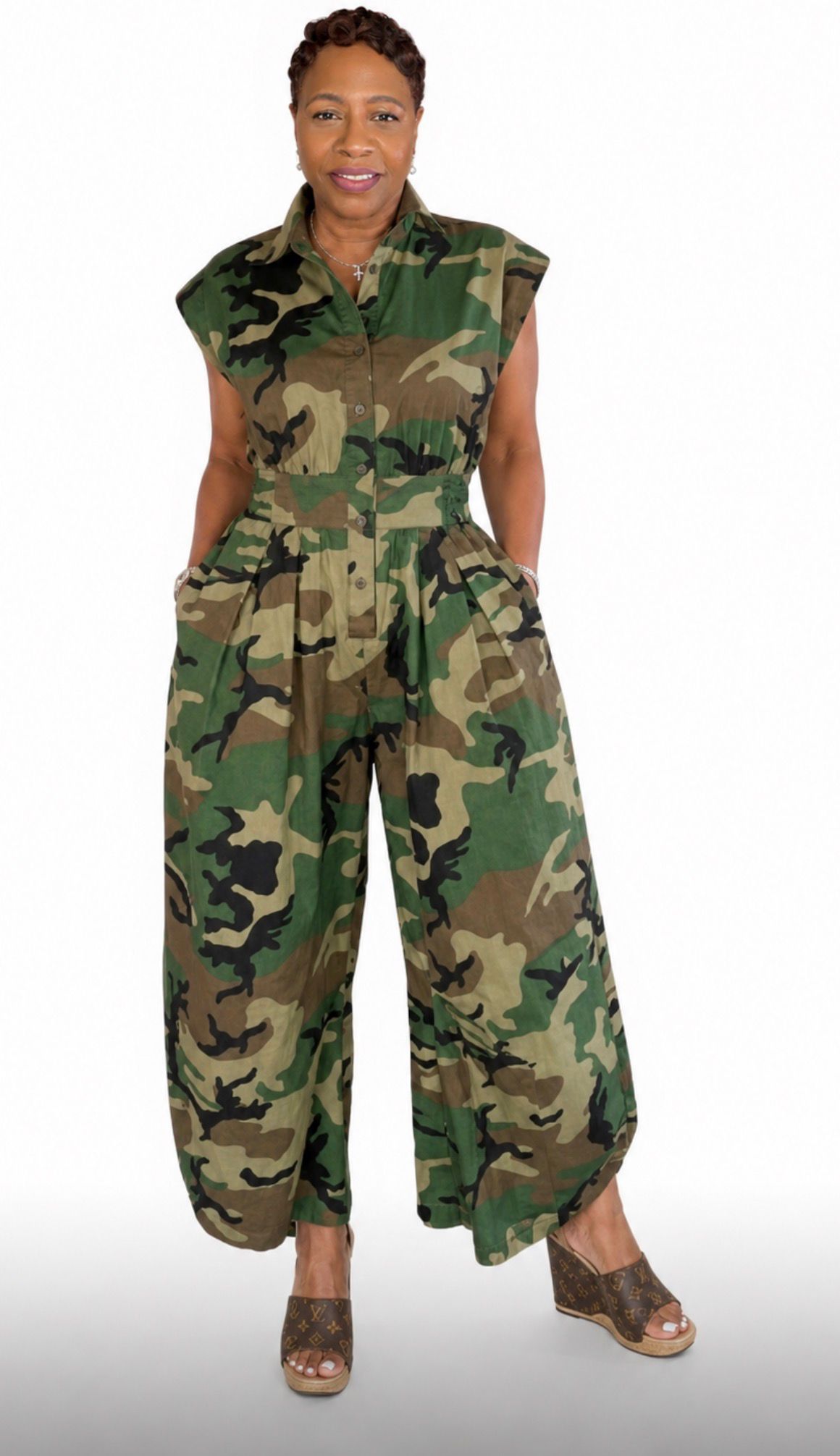 Camo jumpsuit