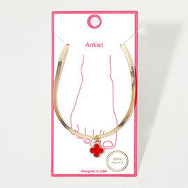 Clover Anklet