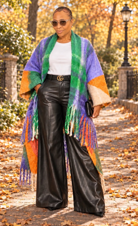 Multi Color Cardigan Perfect Fall/Winter edition