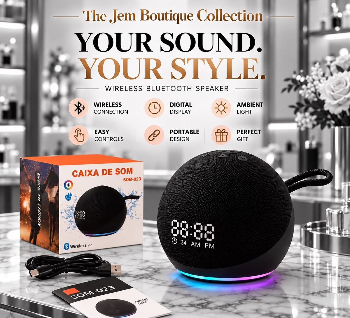 Bluetooth wireless speaker