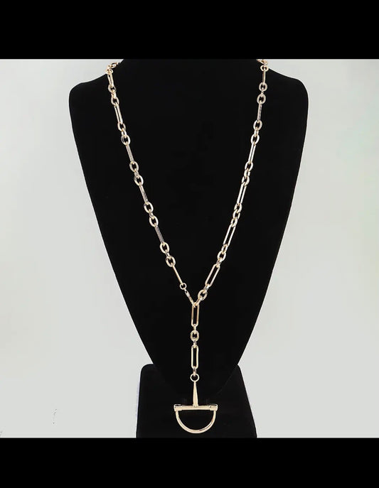 Linked Chain Necklace Gold