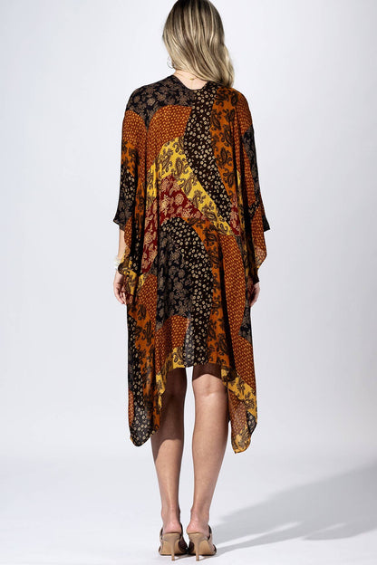 Patchwork Meadow Kimono