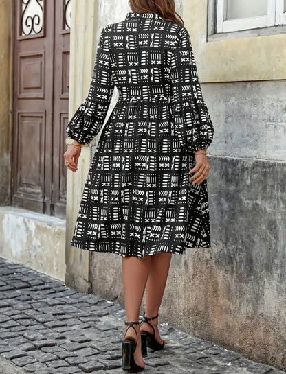 Printed Style Dress