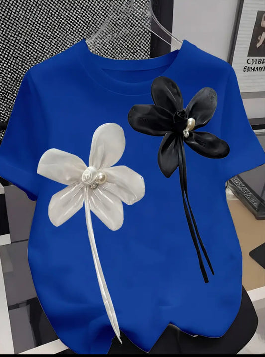 Floral design top