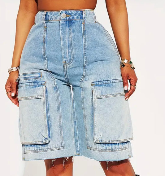 Baggy  Jeans Shorts