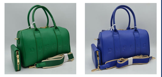 The duffle w/matching wallet