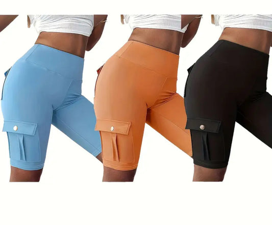 Cargo Back Pocket Shorts